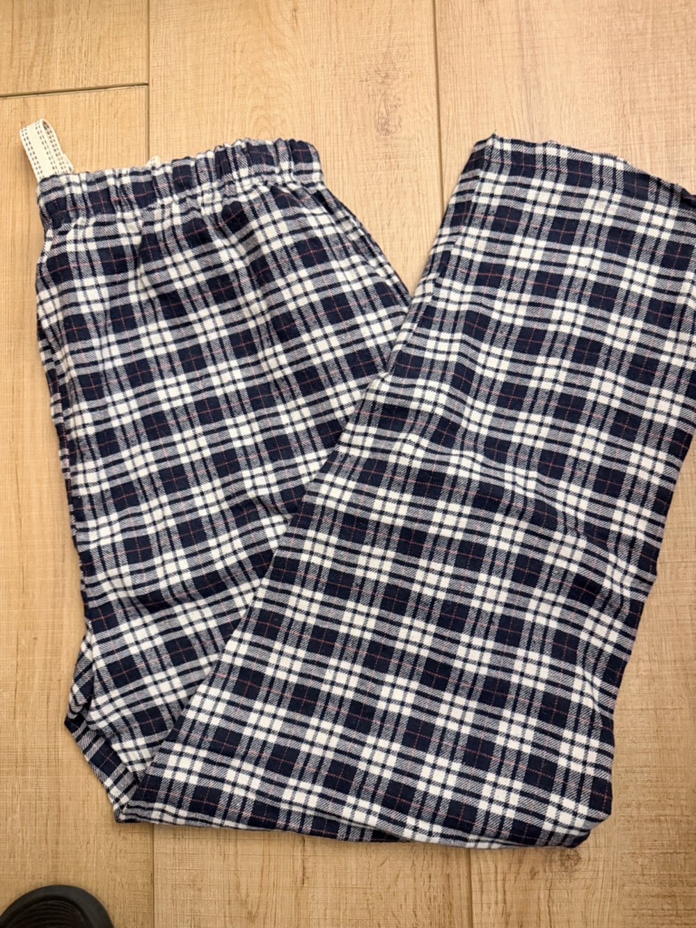 Men pj pants  Black & Cream Plaid